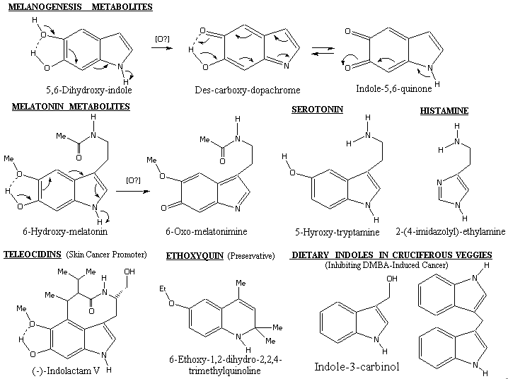 Structures of Indoles